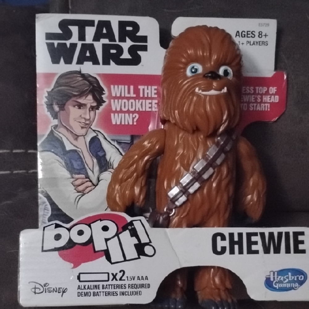 Disney Star Wars Bop It! Chewie Action Figure - Brown and Black